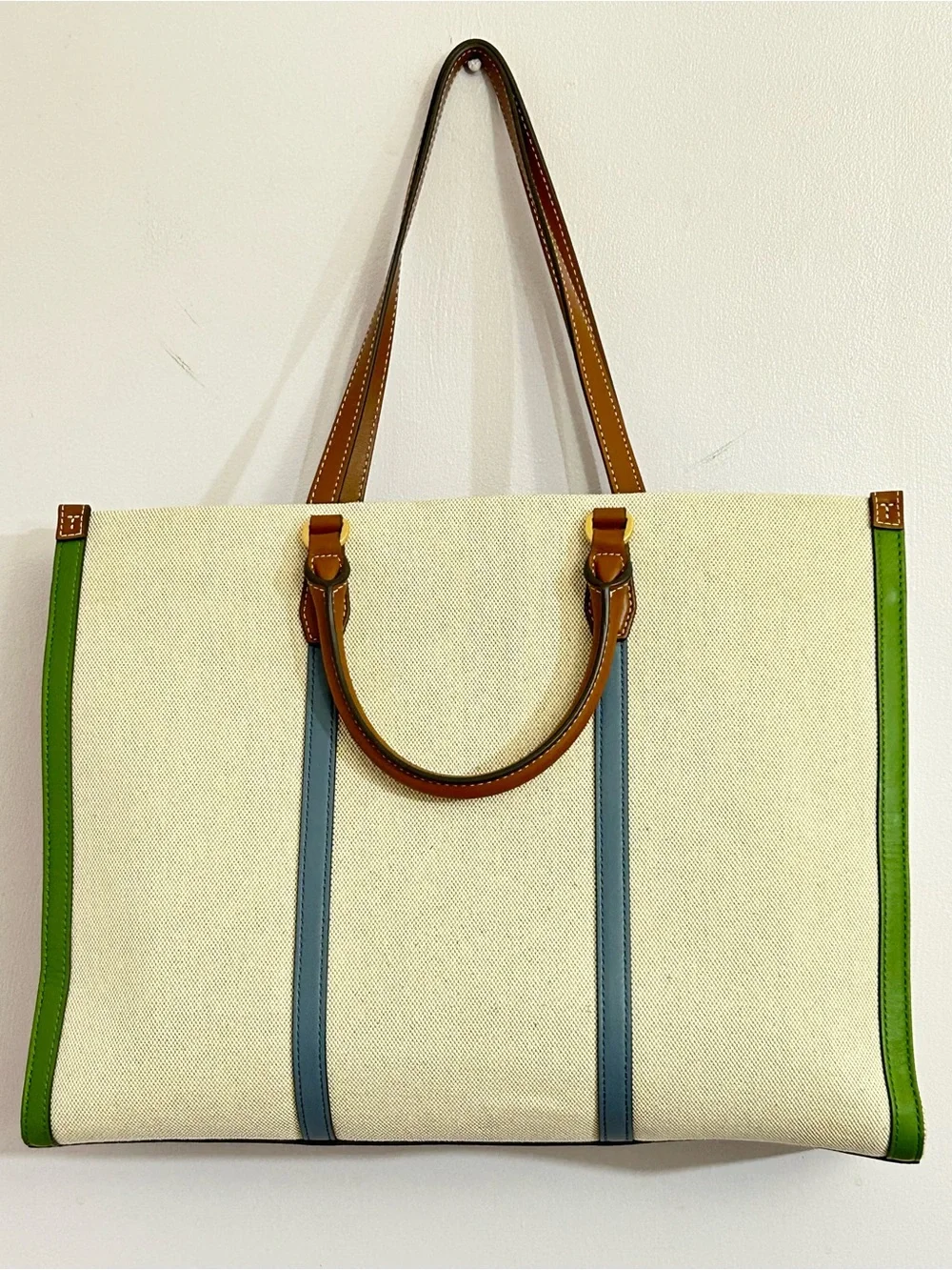 Tory Burch Blake Canvas Jumbo Tote